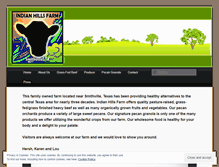 Tablet Screenshot of indianhillsfarmtx.com